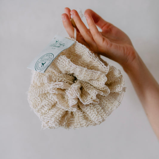 Sisal Shower Flower for Exfoliating