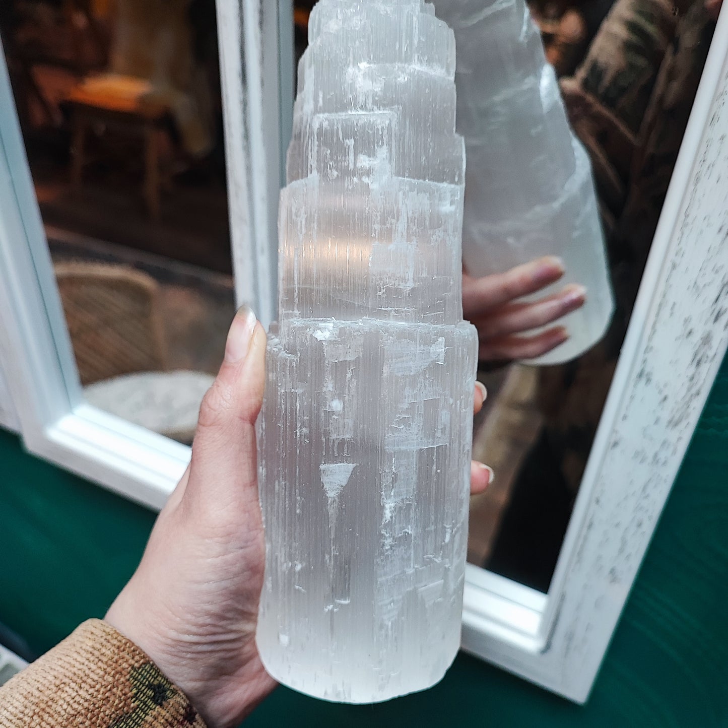 Selenite Tower (3 sizes )