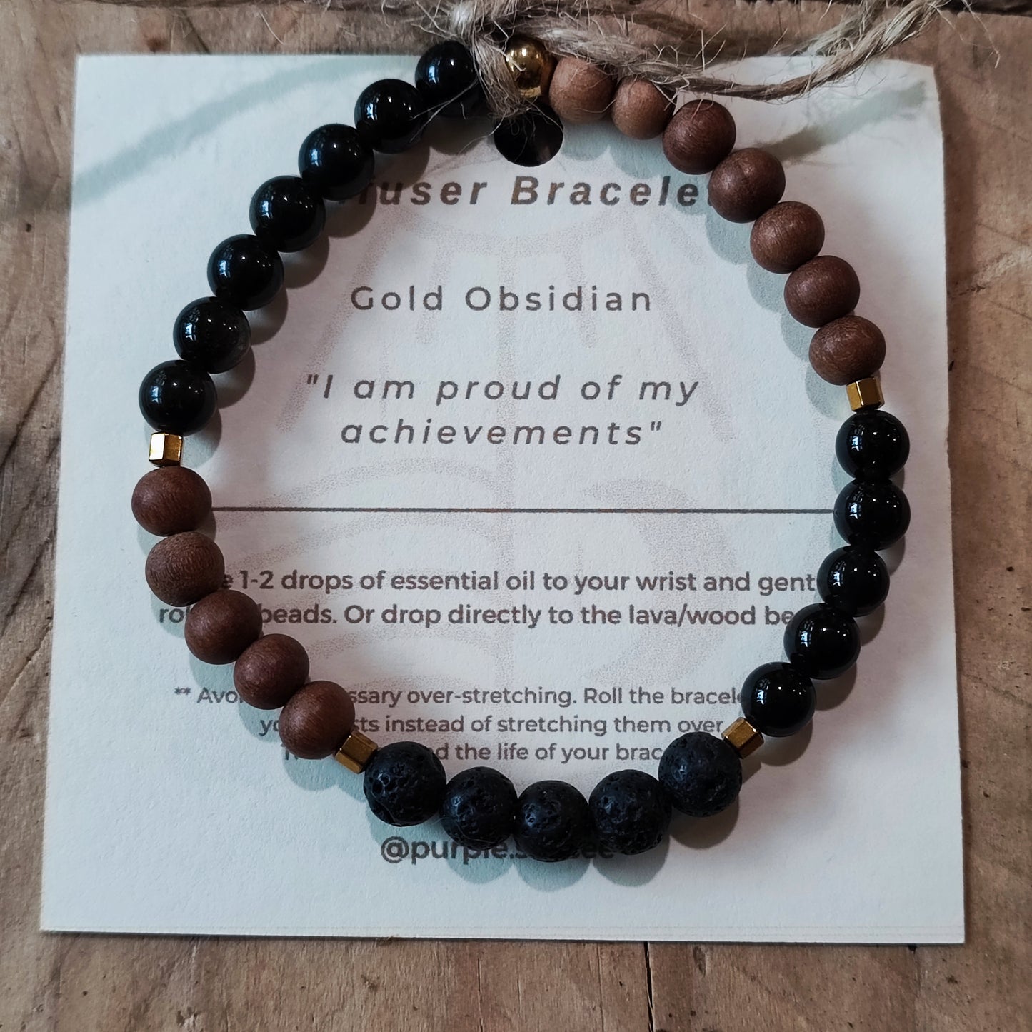 Intentional Diffuser Bracelets