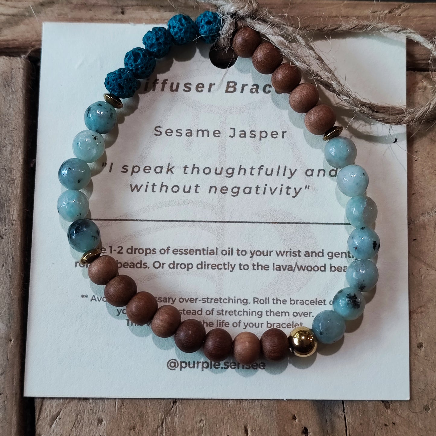 Intentional Diffuser Bracelets