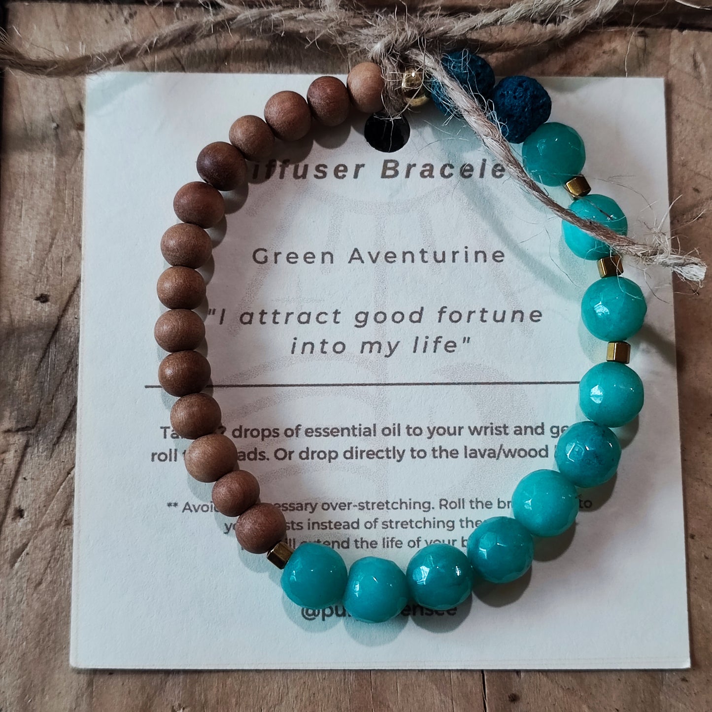 Intentional Diffuser Bracelets
