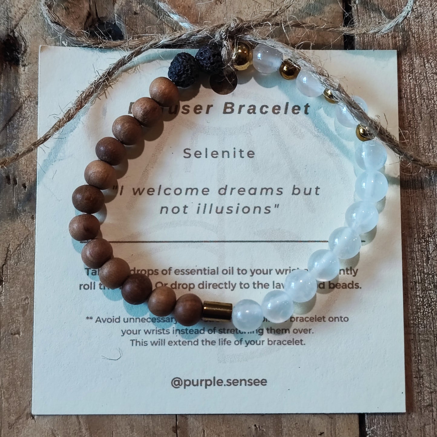 Intentional Diffuser Bracelets