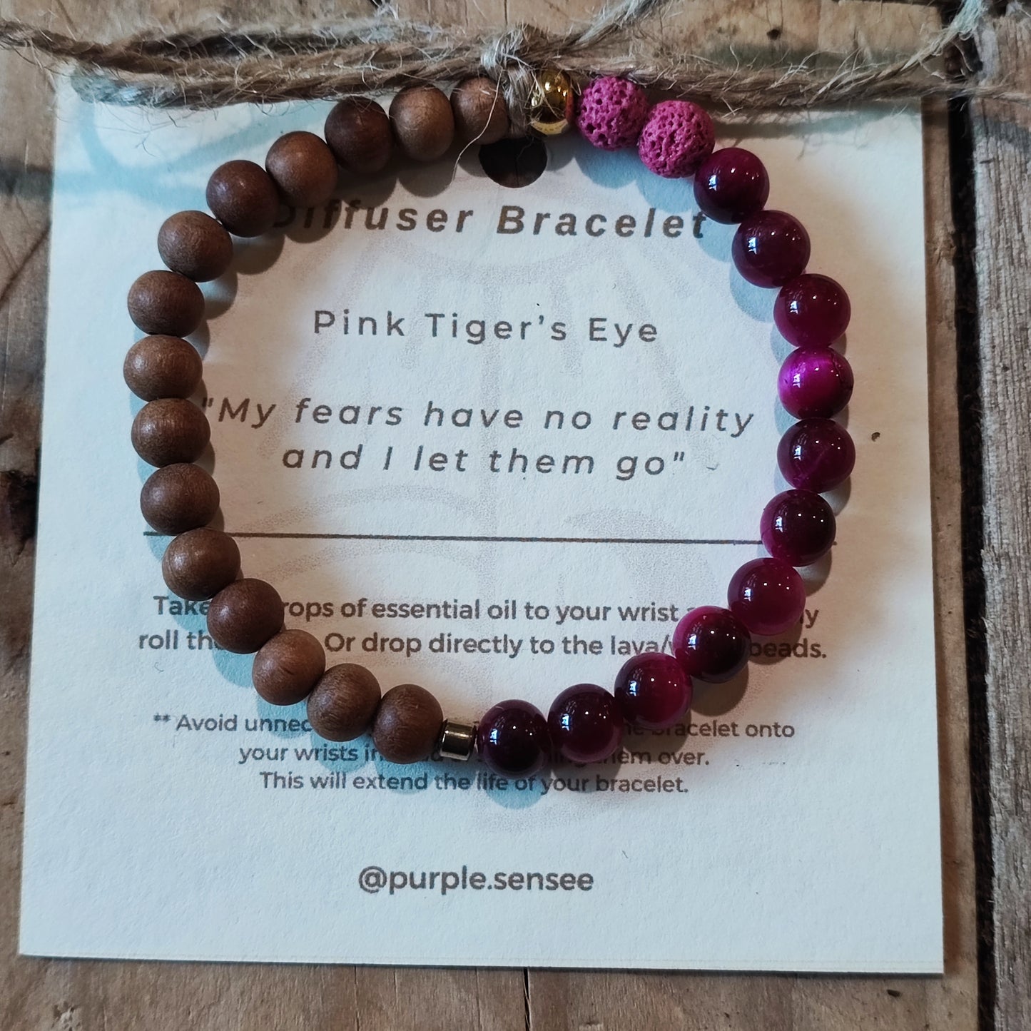 Intentional Diffuser Bracelets