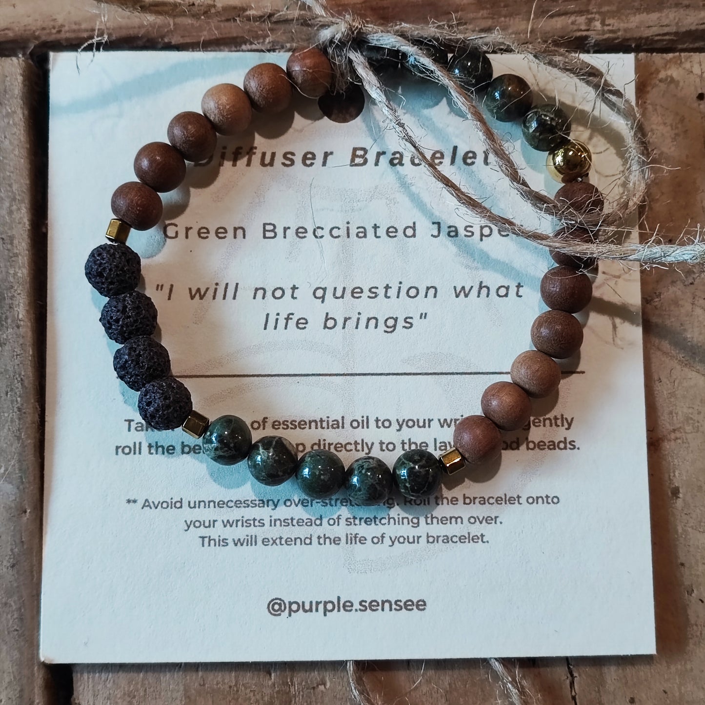 Intentional Diffuser Bracelets