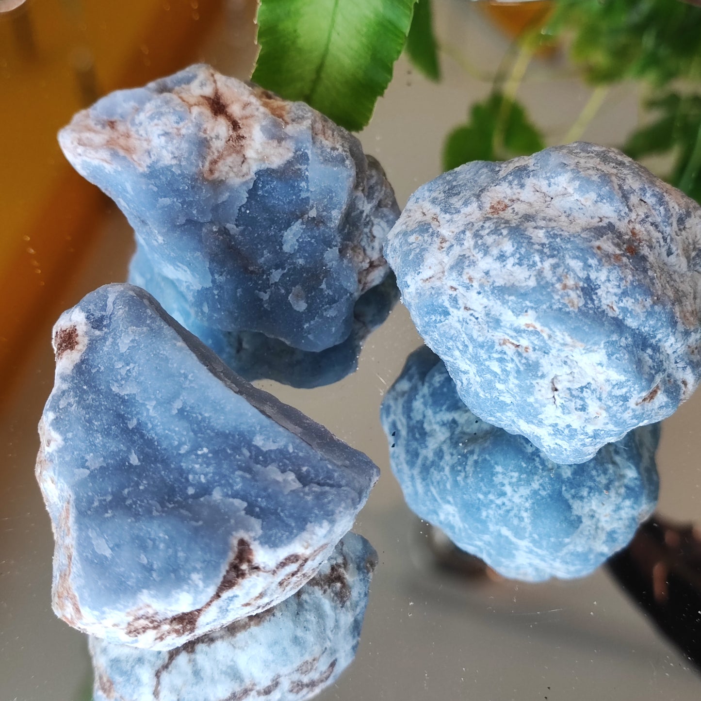 Angelite Semi-polished