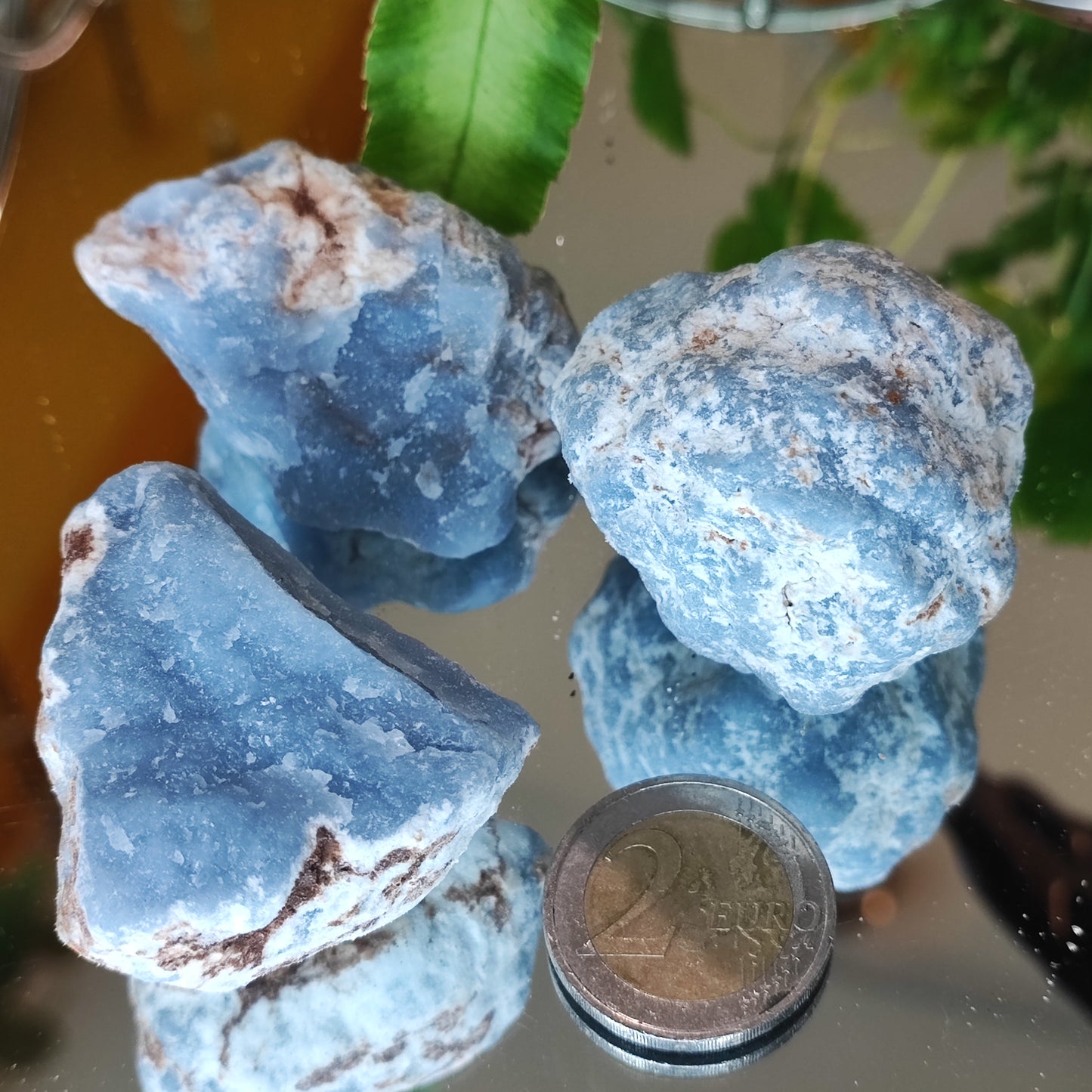 Angelite Semi-polished