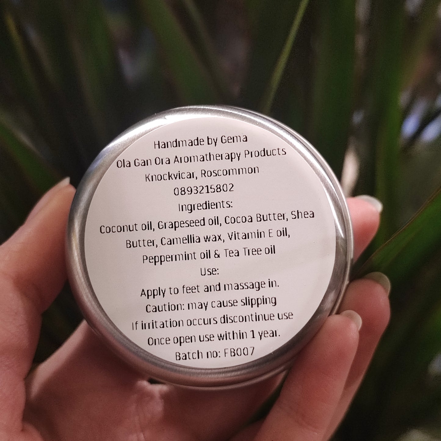 Foot Balm for Refreshing Feet