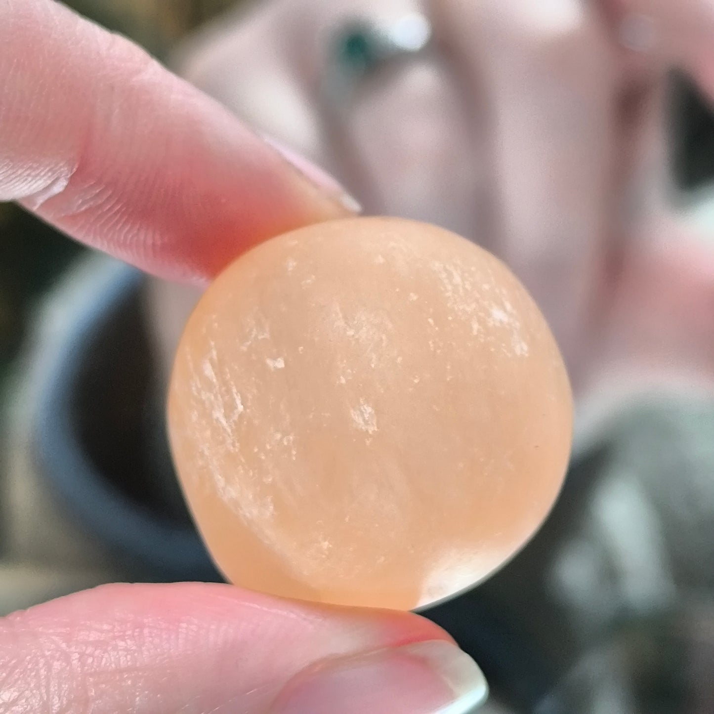 Orange Selenite Spheres