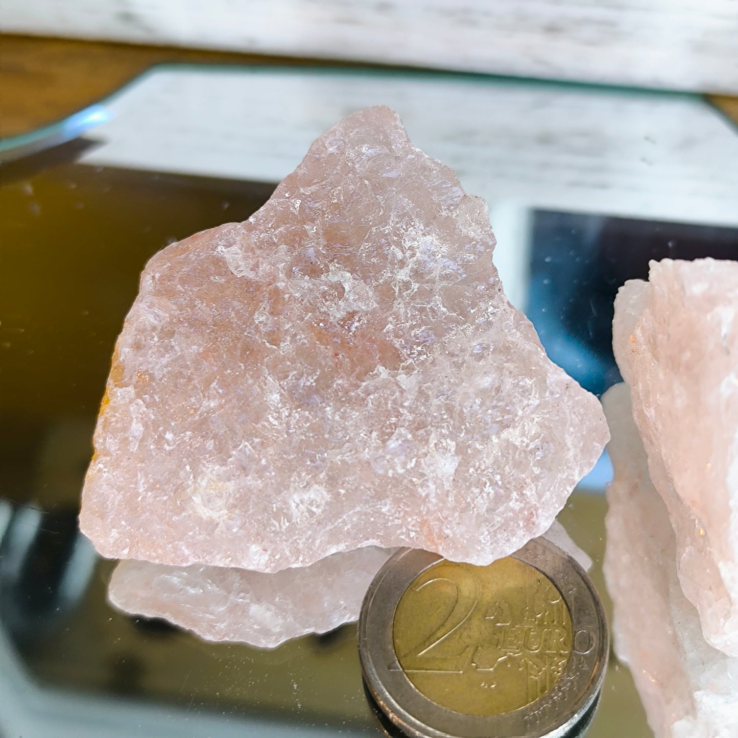 Strawberry Quartz Raw Pieces