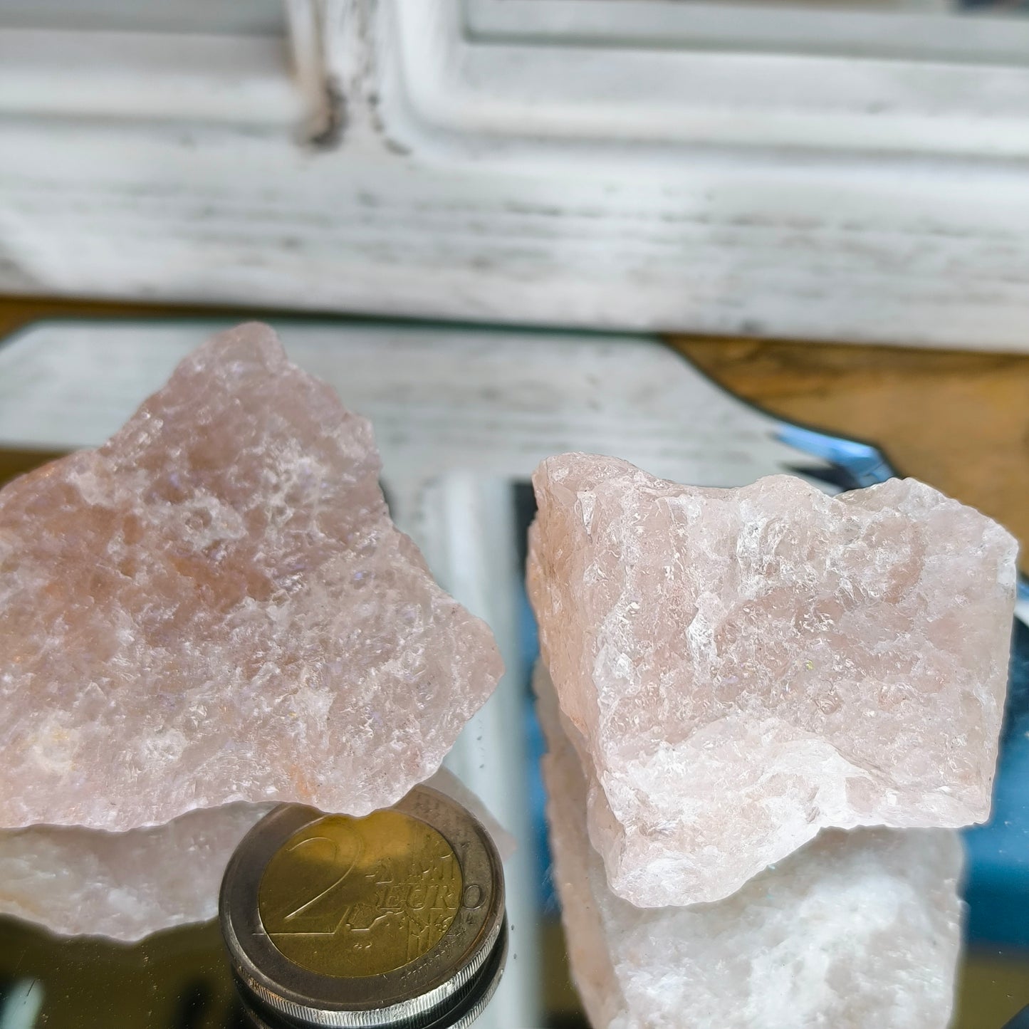 Strawberry Quartz Raw Pieces