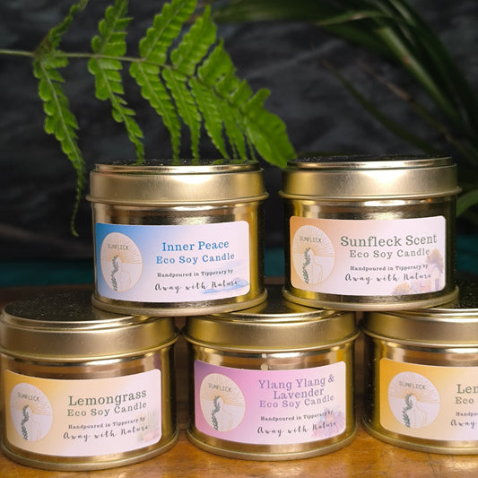 Crystal Essential Oil Candles