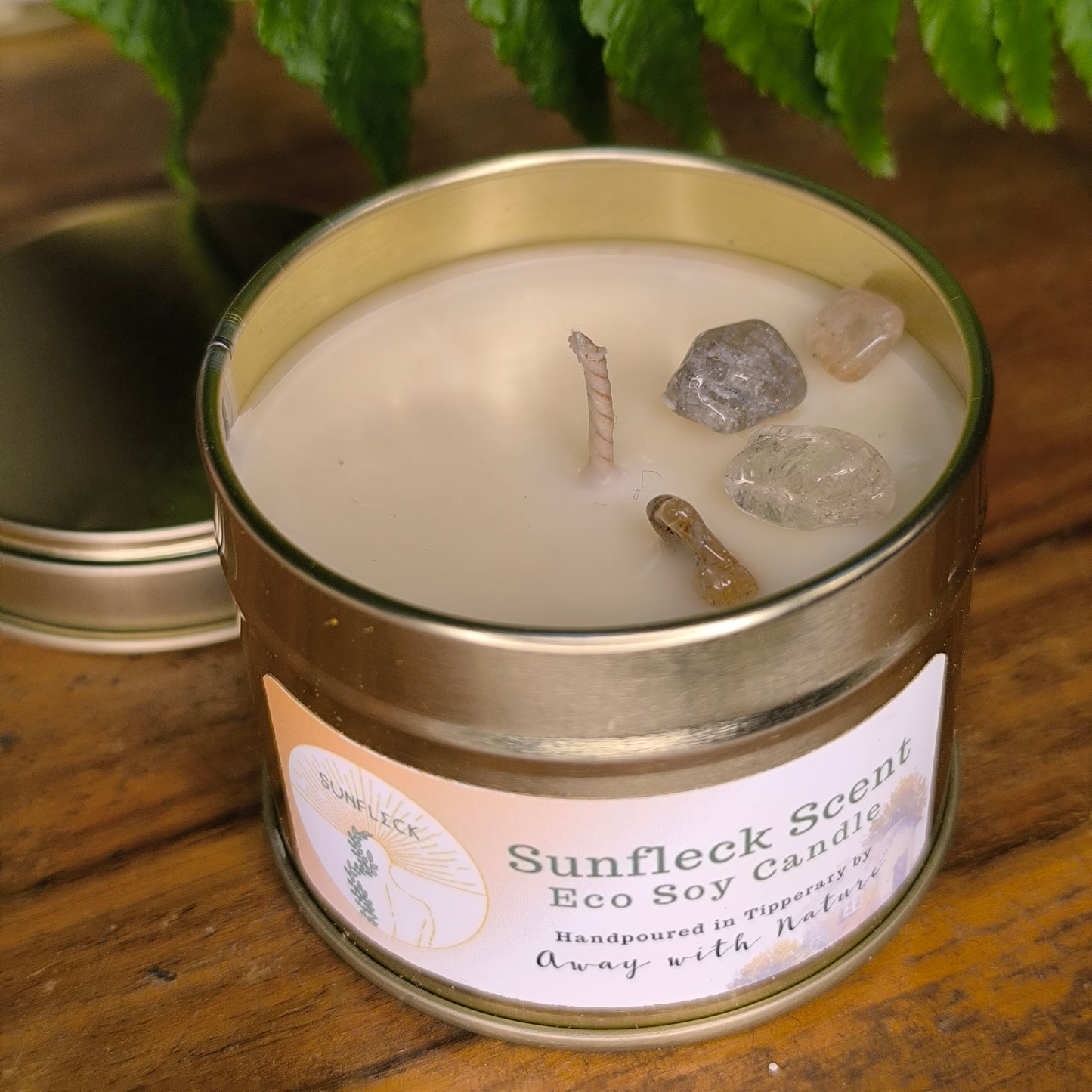 Crystal Essential Oil Candles