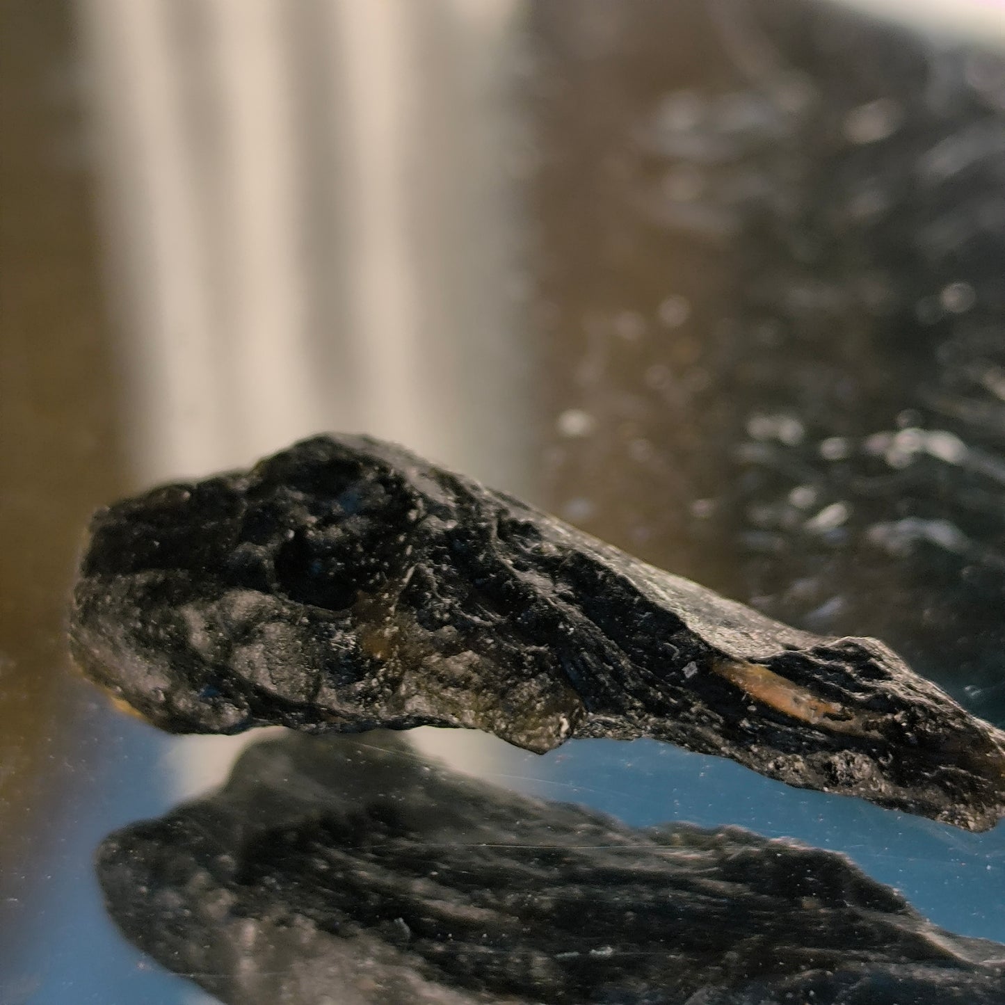 Tektite in Case