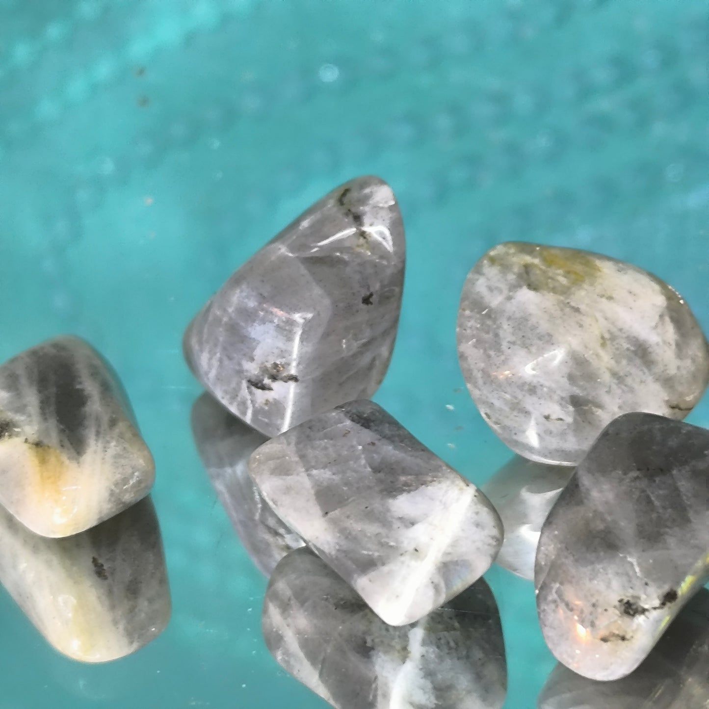 Labradorite rainbow tumbles