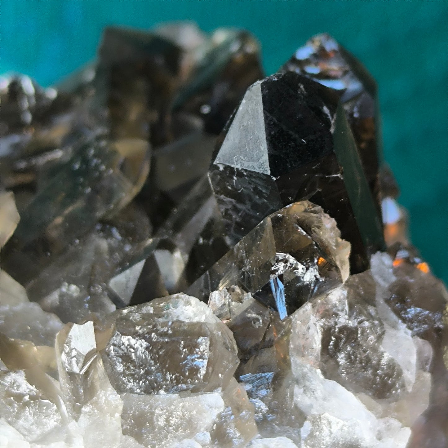 Smokey Quartz Cluster (2)