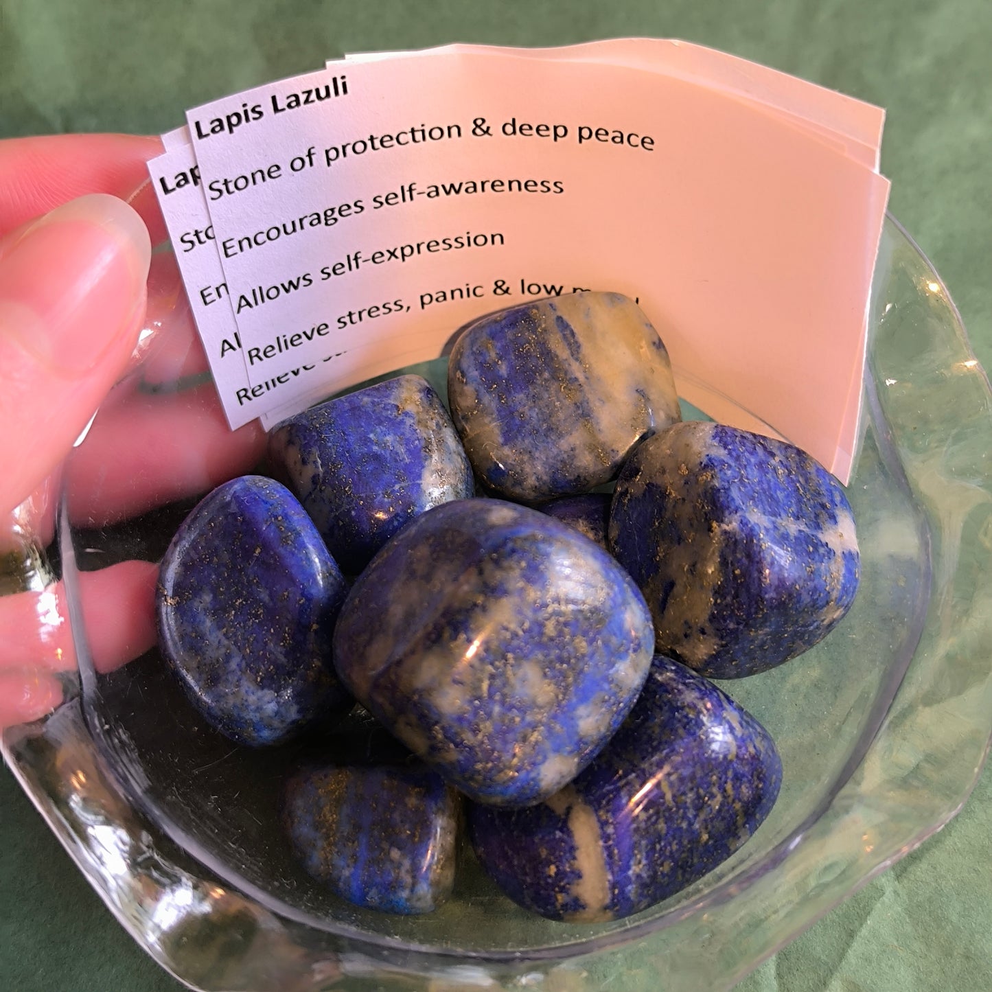 Lapis Lazuli Tumbles