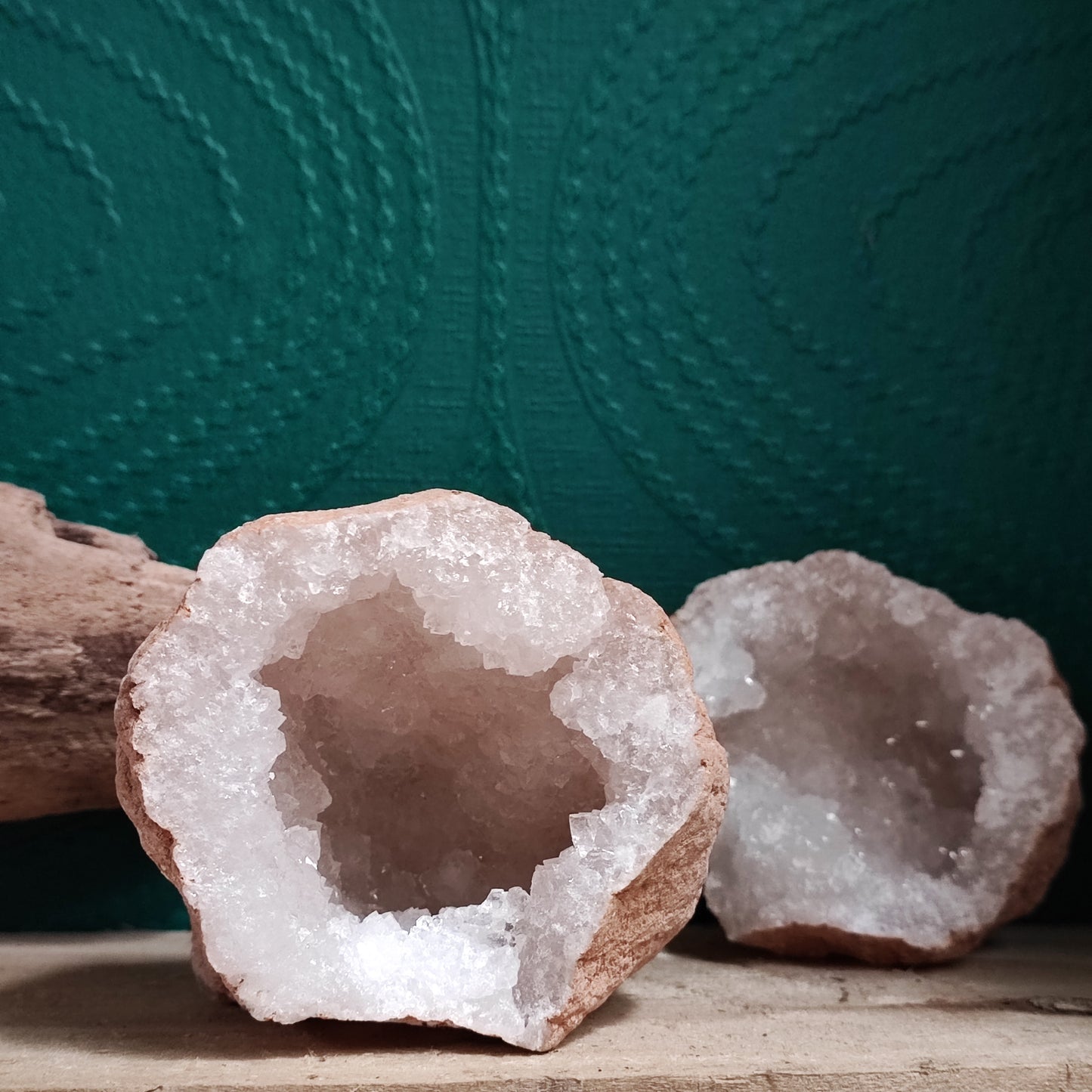 Chalcedony Love Stone Pair