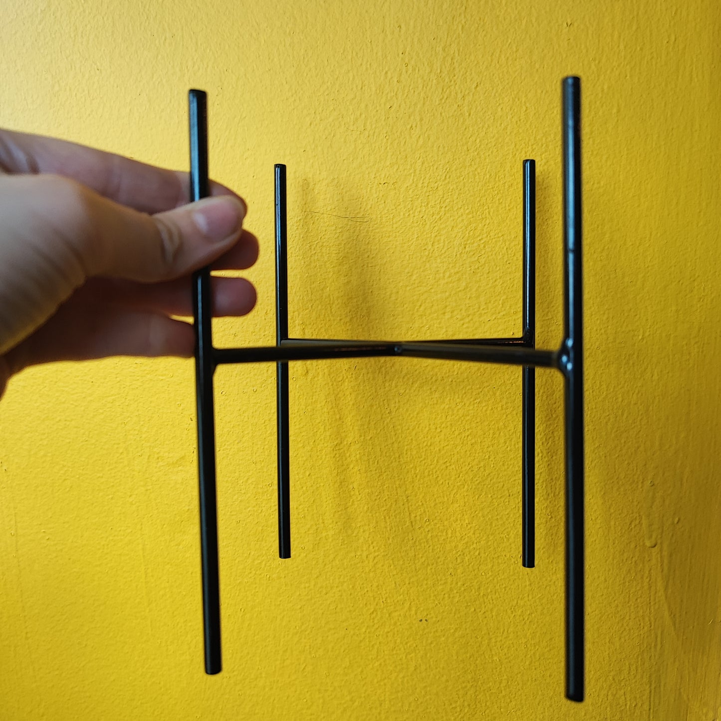 Plant Stand 12cm- Black/Gold