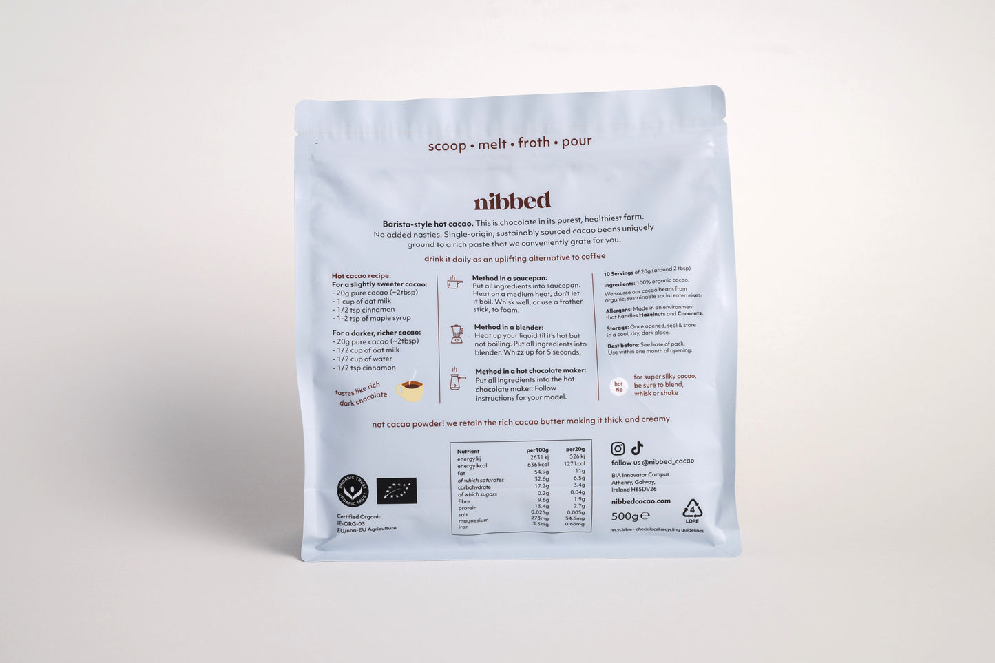 Cacao Grated - 500g