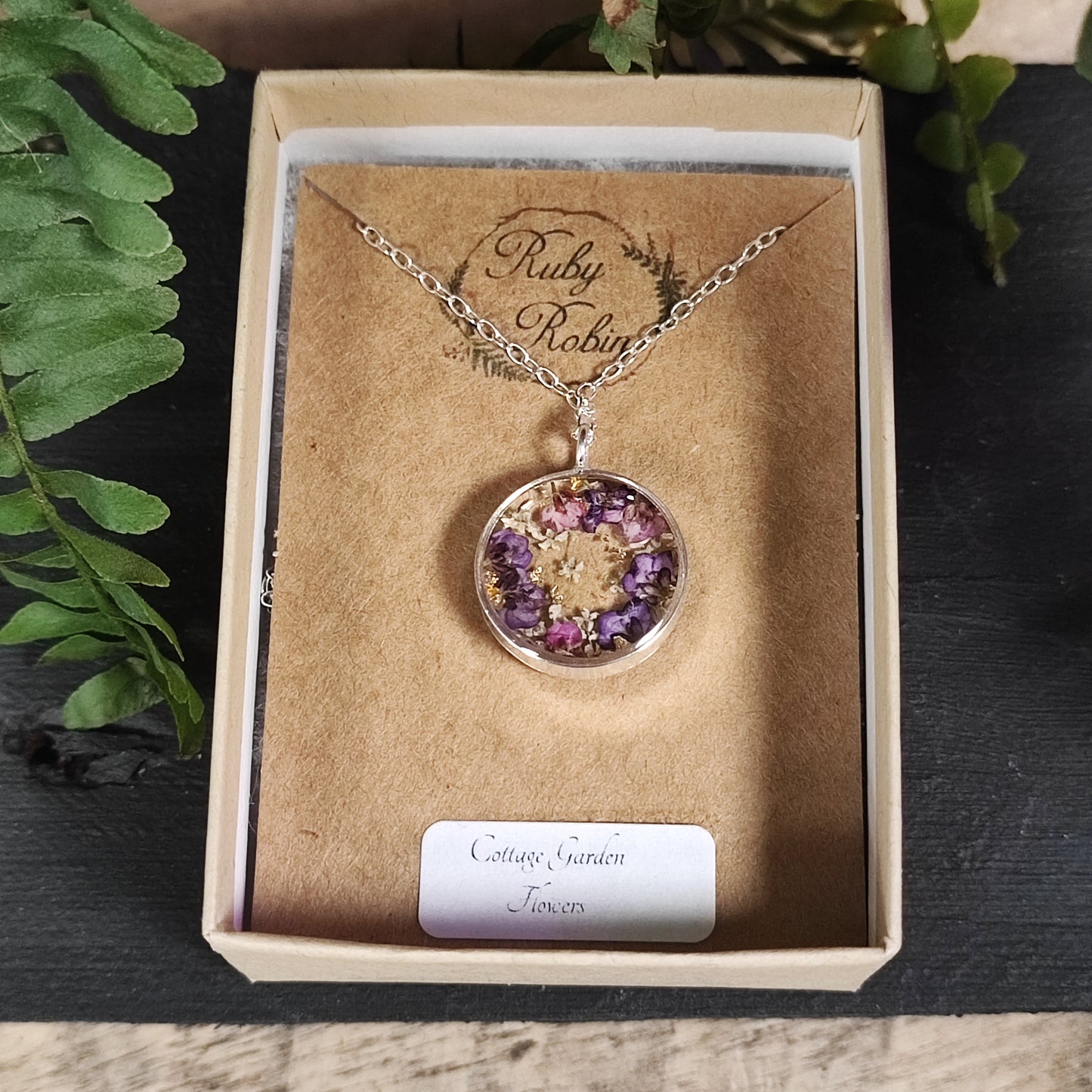 Cottage Garden Round Locket