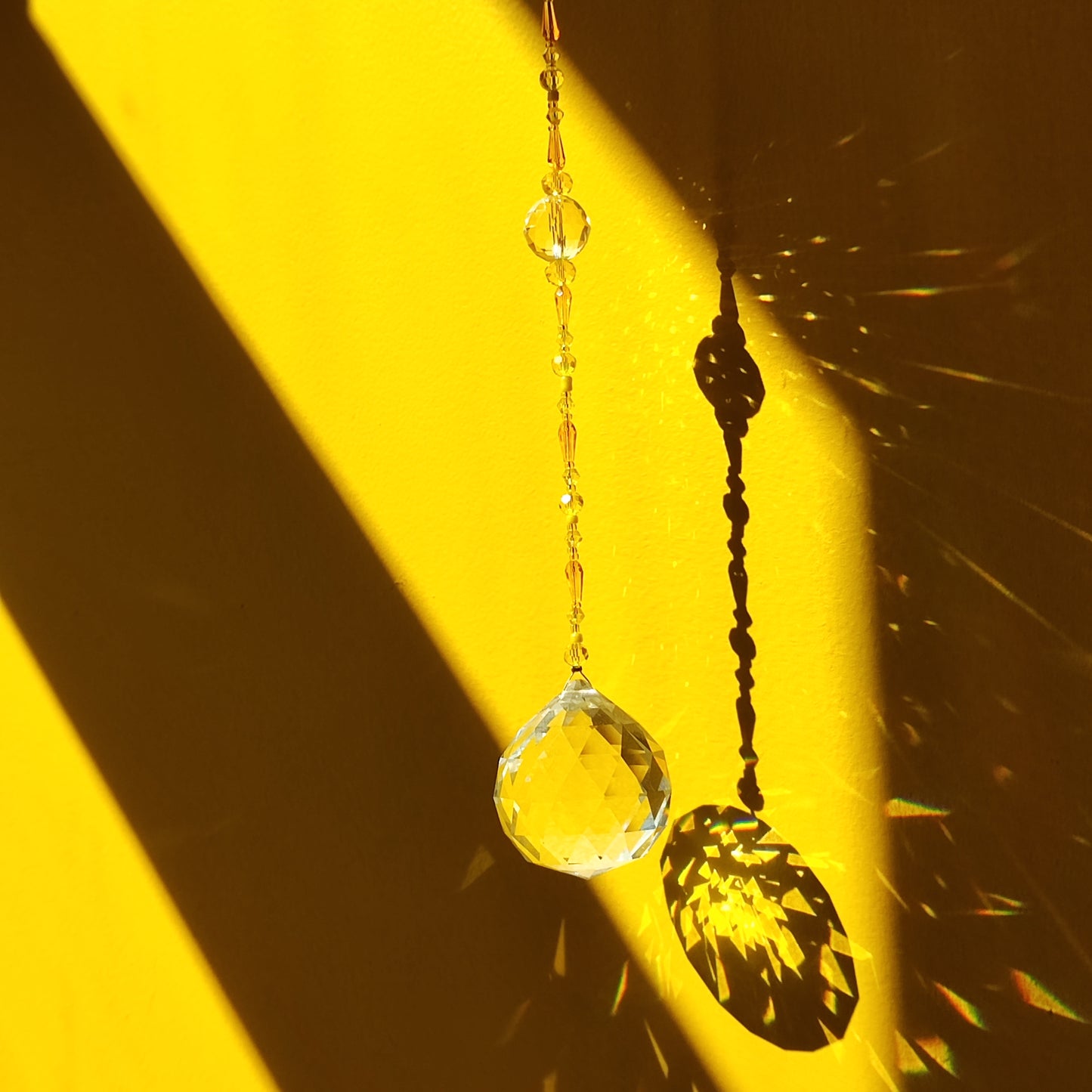 Crystal Ball Suncatchers