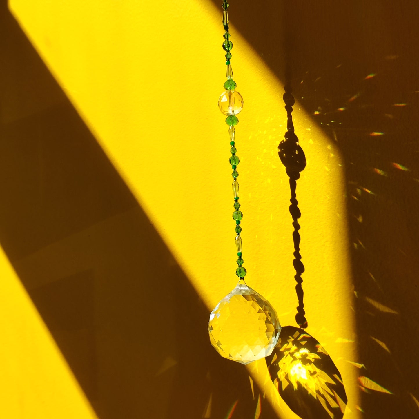 Crystal Ball Suncatchers