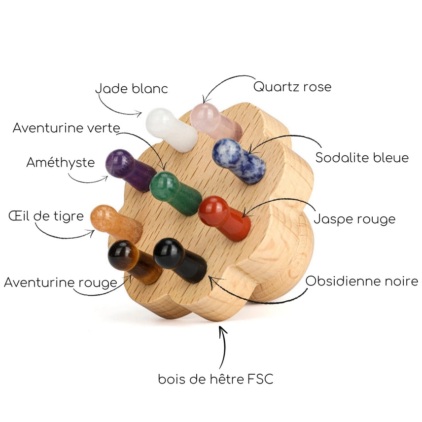 Crystal Massage Brush