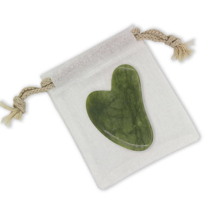 Gua Sha - Green Jade Crystal