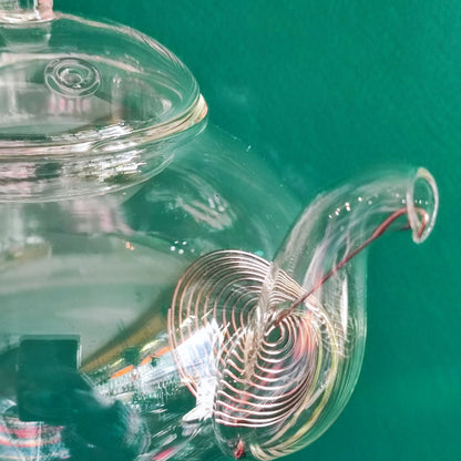 Teapot Glass with Filter- Herbal Tea