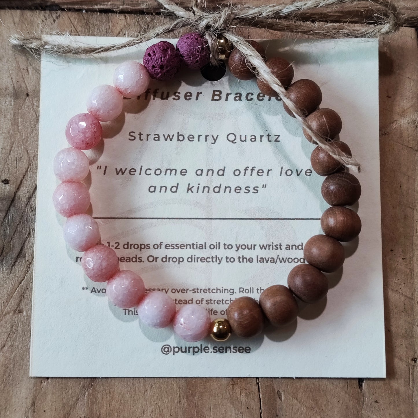 Intentional Diffuser Bracelets