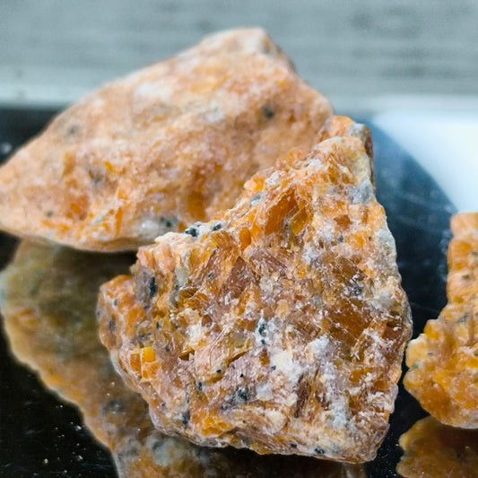 Orchid Calcite Raw Pieces