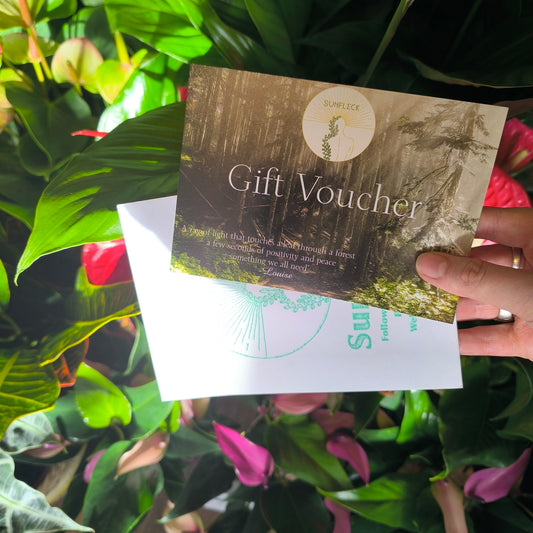 Sunfleck Gift Voucher - physical