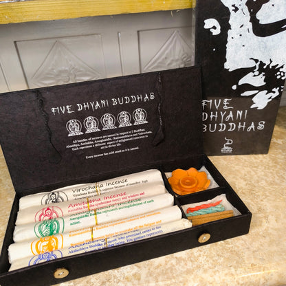 Incense Gift Box - Five Dhyani Buddhas