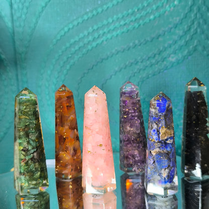 Orgonite Towers (6)