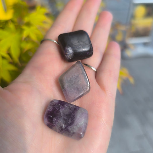 Fluorite Tumbles