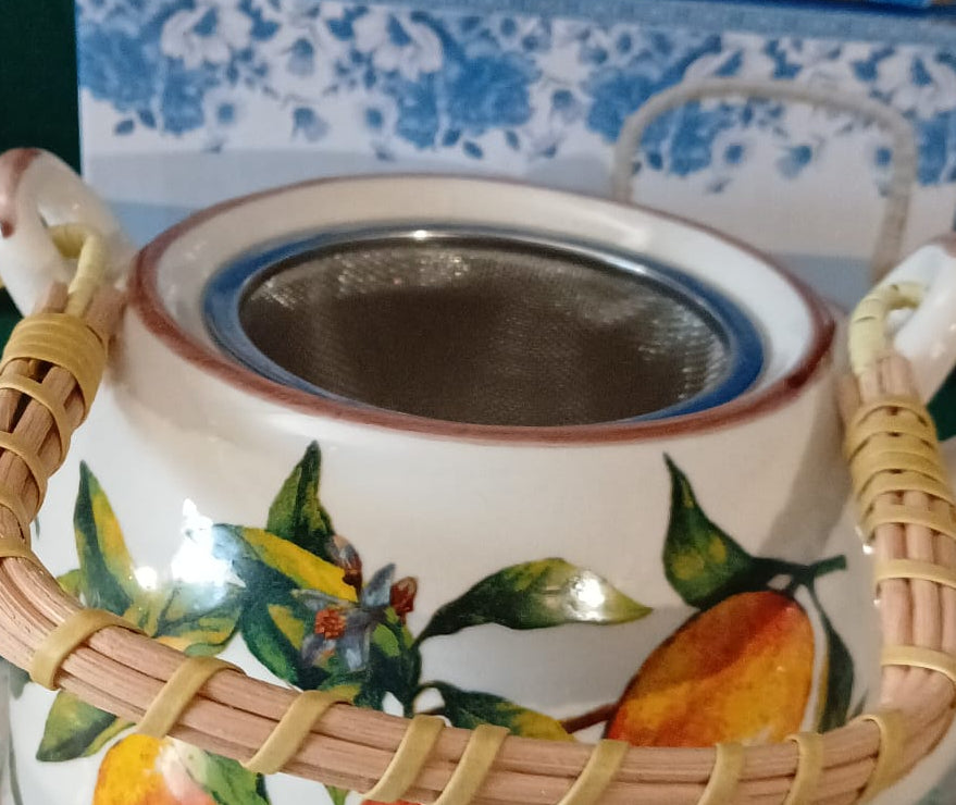 Ceramic Herbal Teapots (2)