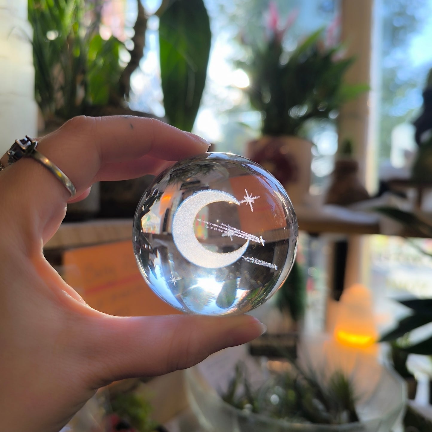 Crystal Ball on Stand