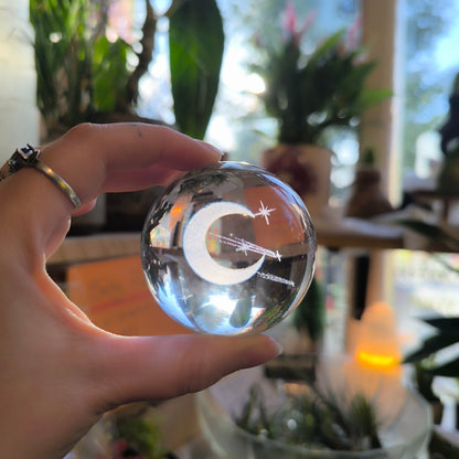 Crystal Ball on Stand