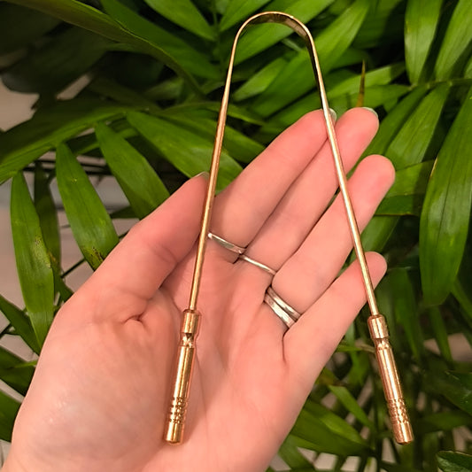 Copper Tongue Scraper