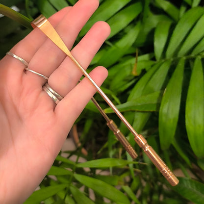 Copper Tongue Scraper