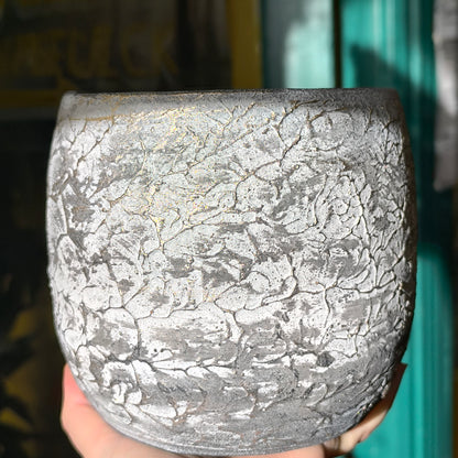 Pot - Evi Antique Silver