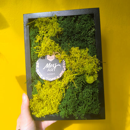 Moss Art Framed