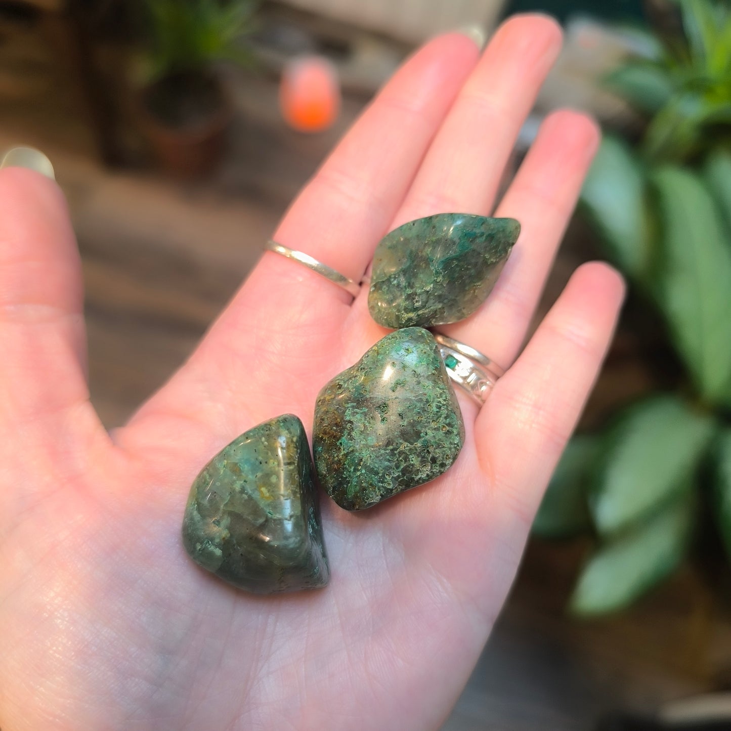 Chrysocolla Tumbles