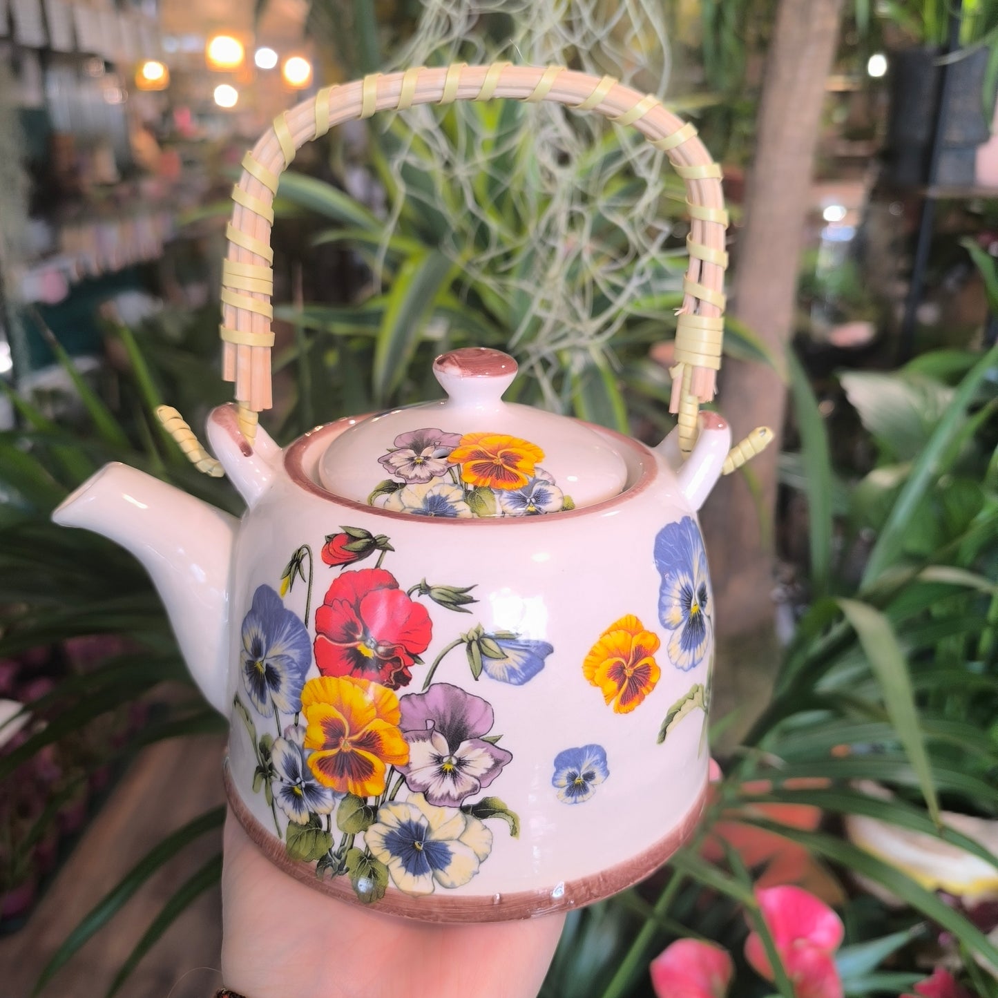Ceramic Teapots with Strainer