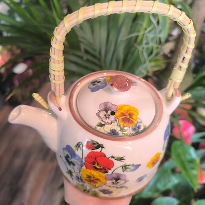 Ceramic Teapots with Strainer