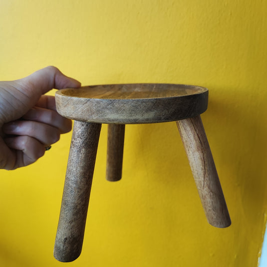 Plant Stands- Wooden Foot