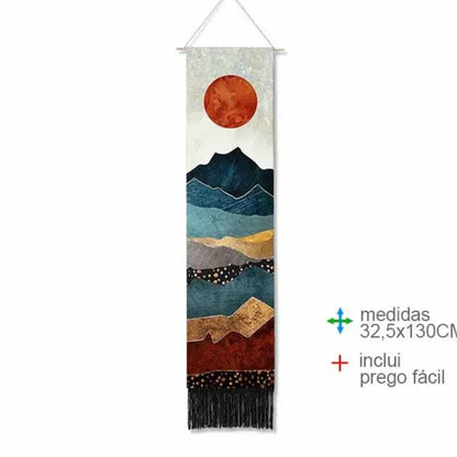 Sun/Moon Cotton Wall Hangs