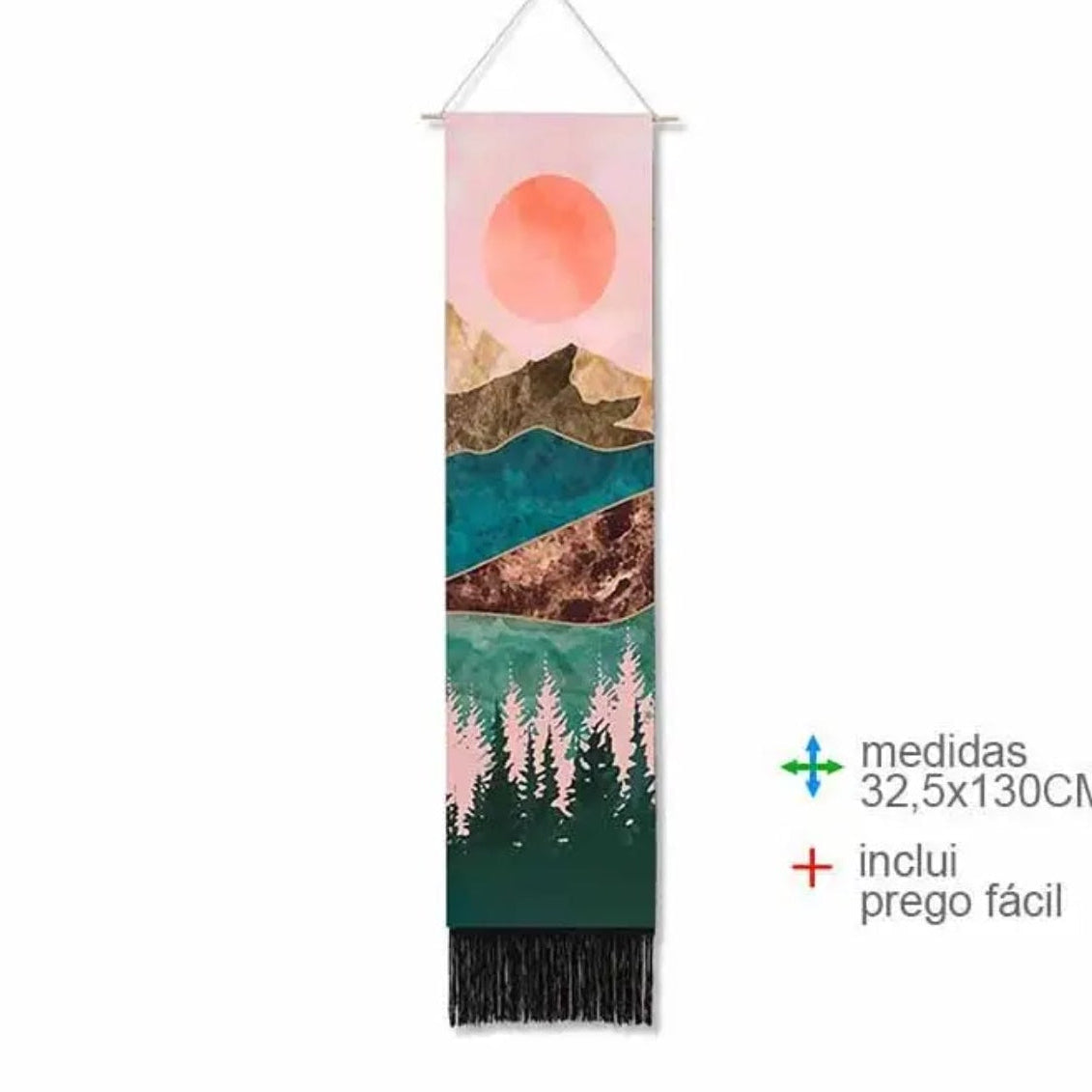 Sun/Moon Cotton Wall Hangs